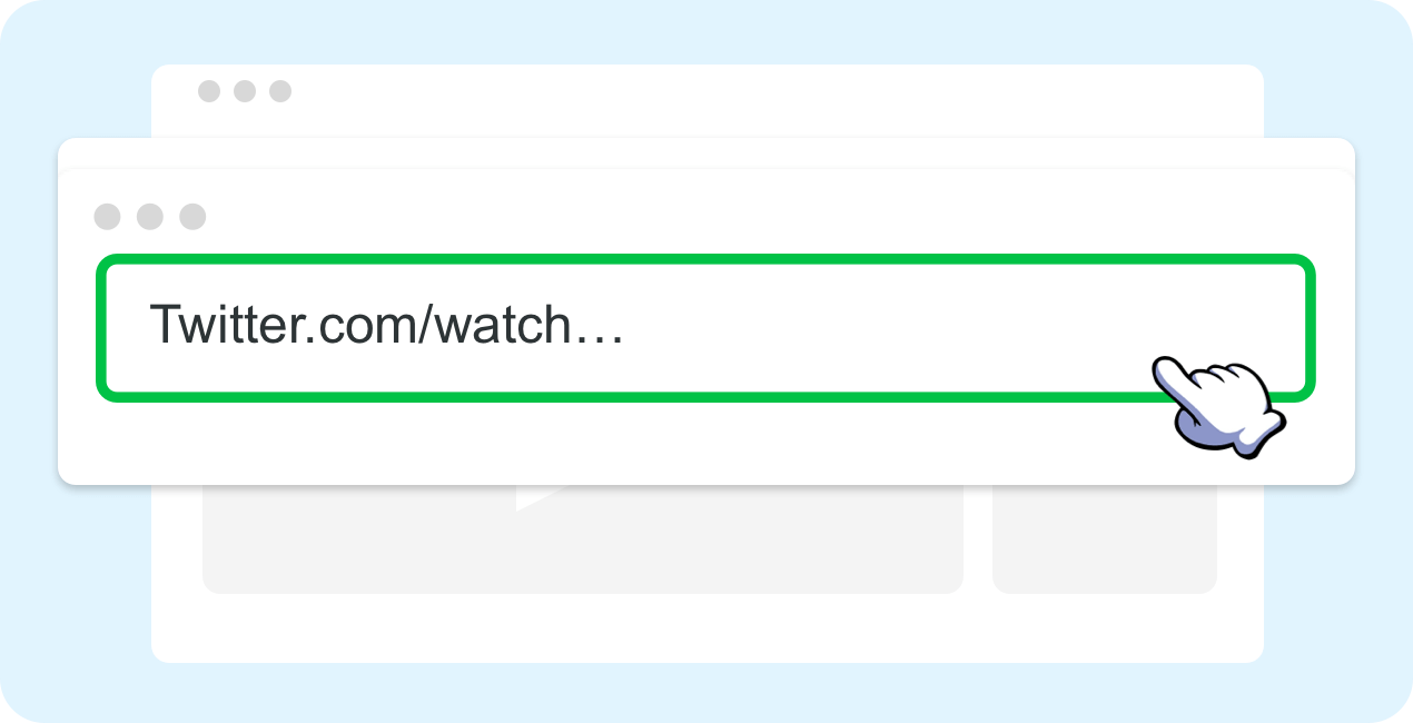 Copia il link Twitter